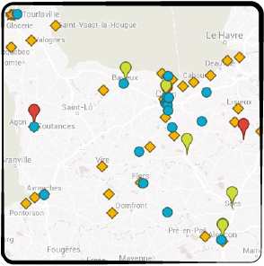 Cartographie des collections Naturalia